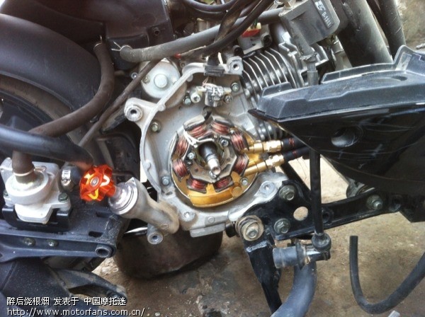 RSZ改台达油冷,更新机油温度表效果图。 - 踏板