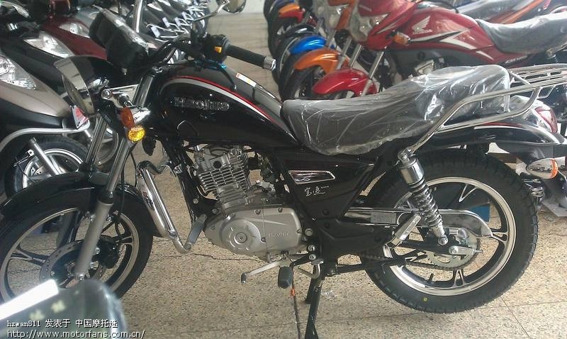 新入手豪爵宝逸125-18 上图 - 豪爵铃木-骑式车