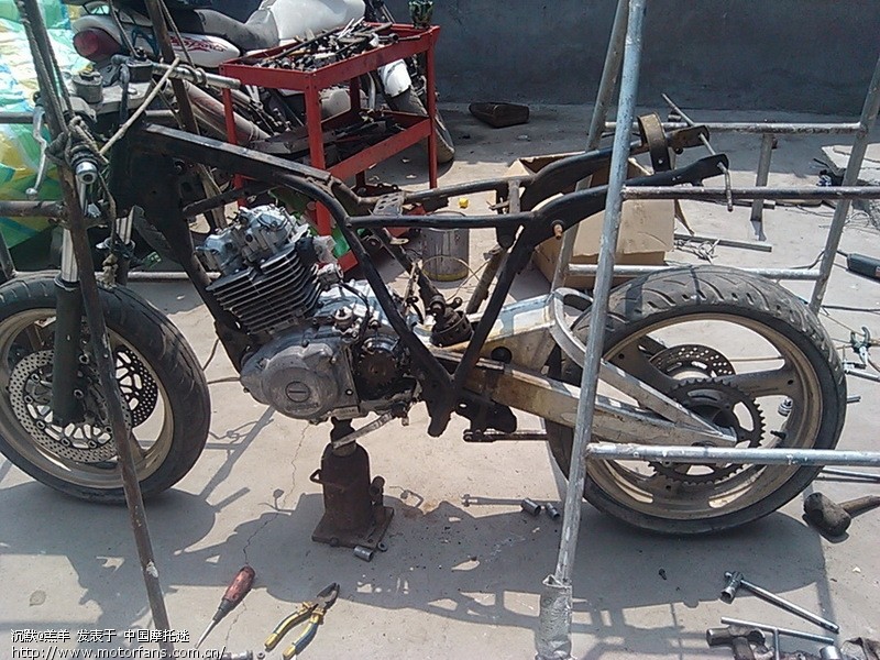 铃木GN250改装 (缓慢更新) - 维修改装 - 摩托车