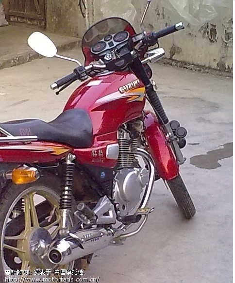 大家看看我07年 跑了2万多公里的钻豹 - 豪爵铃