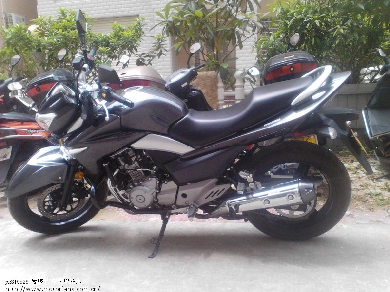 我家的小灰GW250 1000公里了 - 豪爵铃木-骑式