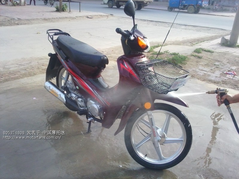 周末不上班, 骑着小枣红,回了趟45里以外的老家