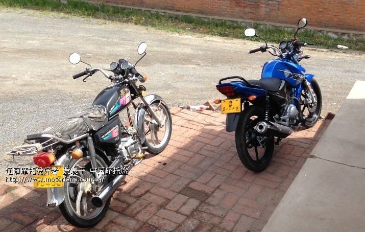 闲着没事 晒晒自己的K和多年之前买的嘉陵70