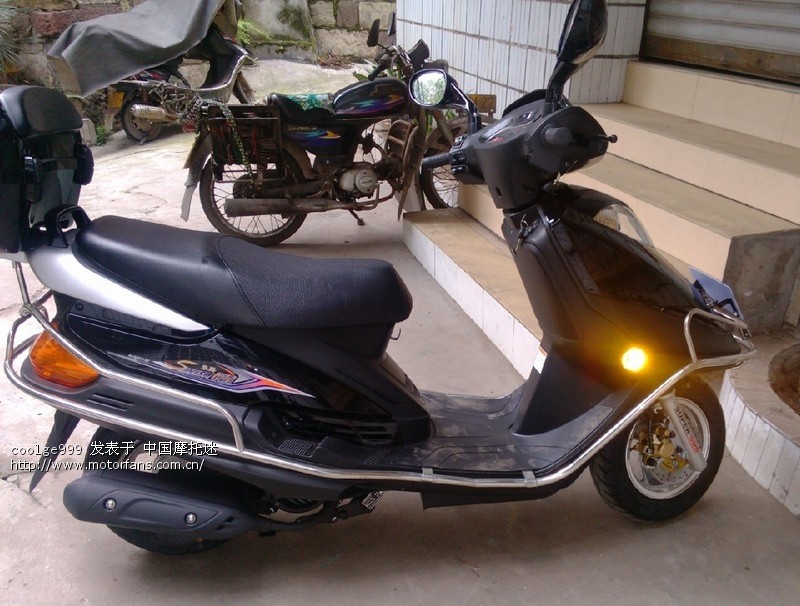 今天入手豪爵悦星。大家快来围观。 - 踏板论坛