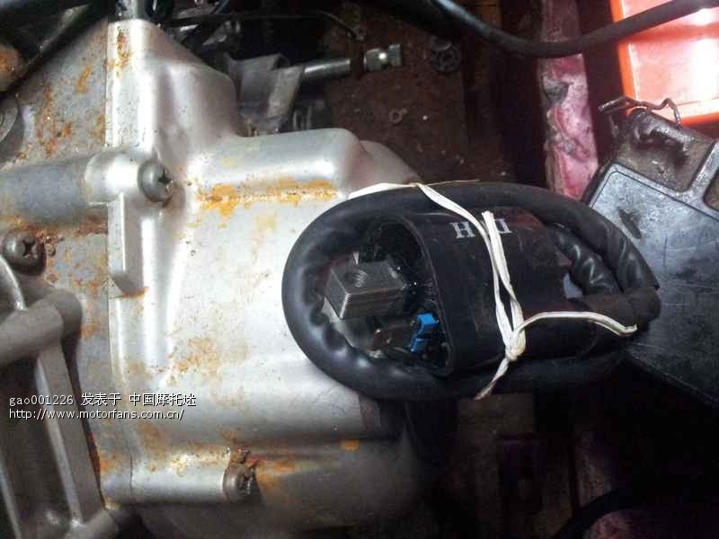 求助雅马哈SRZ150点火器怎么接线 - 维修改装