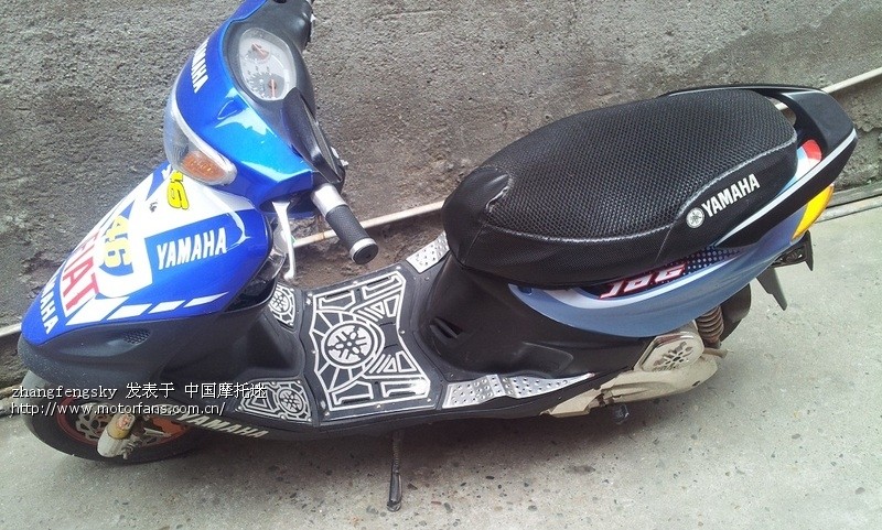 老福喜改2013新款运动巧格 - 踏板论坛 - 雅马哈
