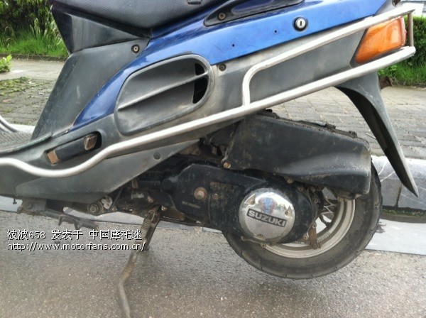 海王星只能跑40码了,求指教 - 豪爵铃木-踏板车