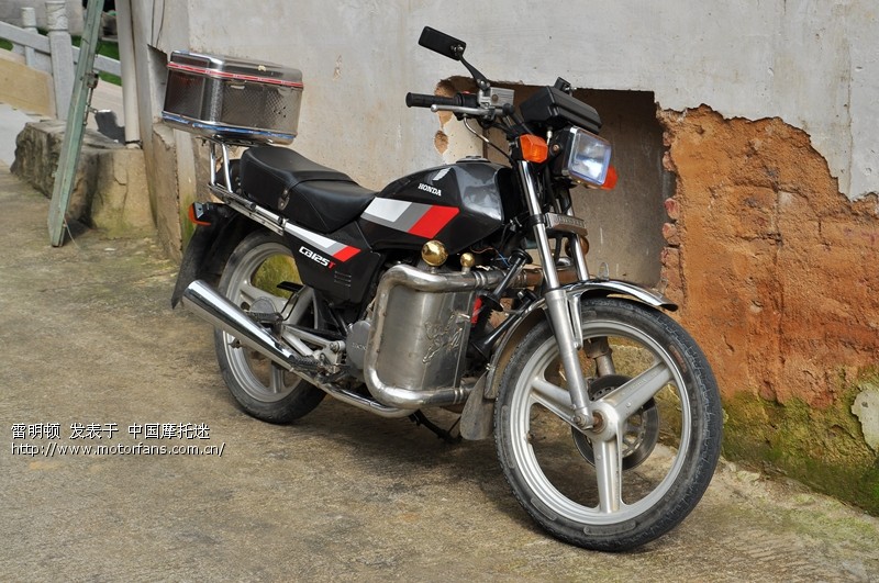 HONDA125系列的巅峰-CB125T 本田王【图鉴