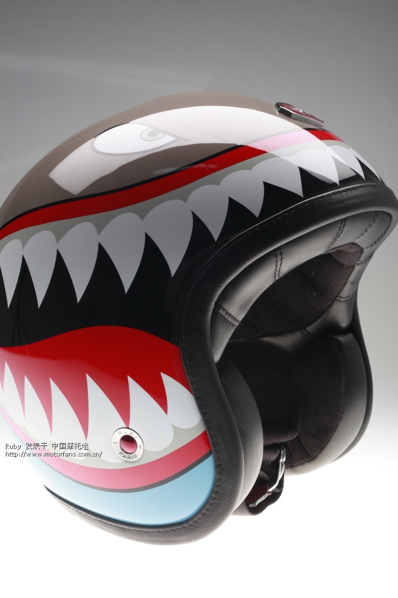 来自法国-Ruby机车头盔 - 法国Ruby头盔 - 摩托
