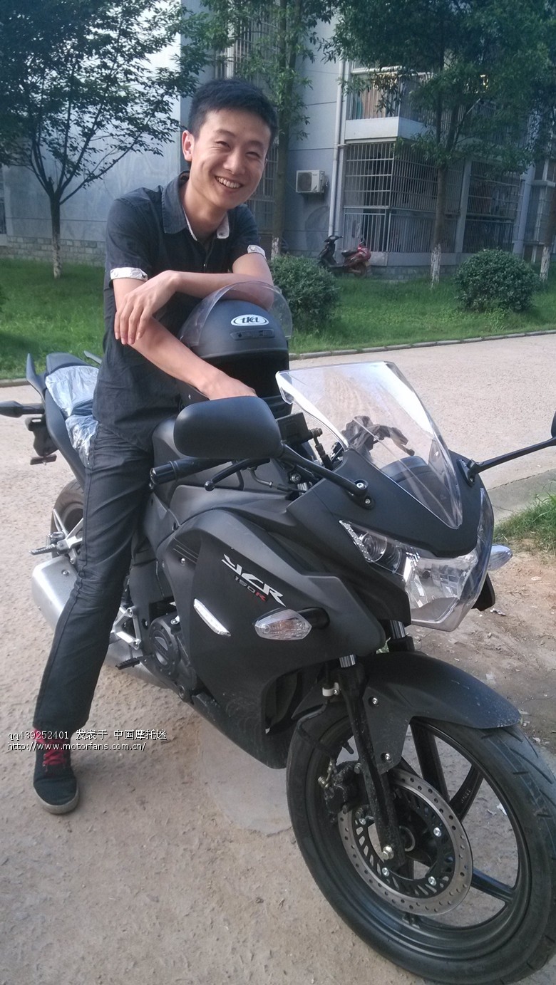 今天新到的ycr游隼200cc风冷,磨砂黑[已更新图