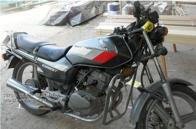 1300元,90年代全系日本进口CB125T,能下手不