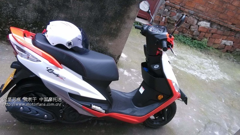 新购灵迪过来报道 - 豪爵铃木-踏板车讨论专区