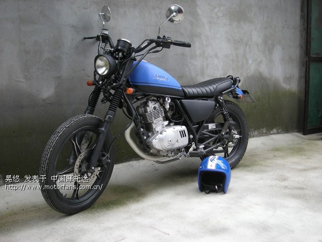 GN125复古改装~~ - 北京摩友交流区 - 摩托车论