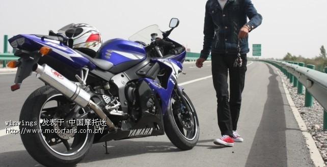 雅马哈R6和银刚250高速耍车 - 青海摩友交流区