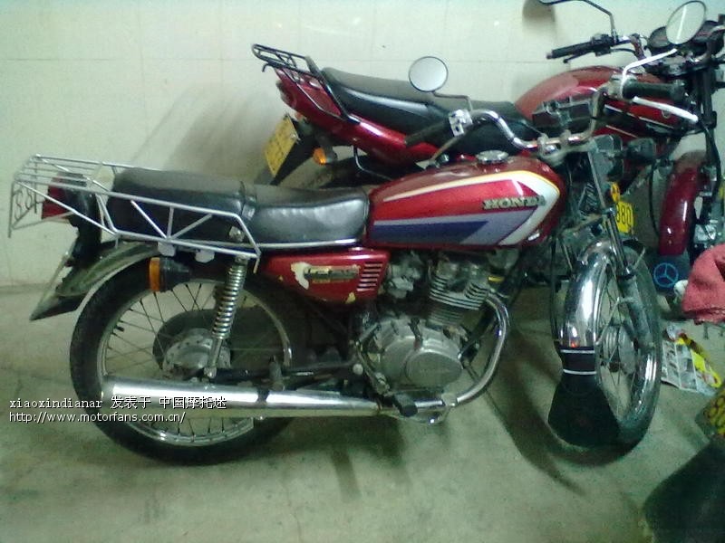 就要到报废期的嘉陵本田CG125 - 嘉陵摩托 - 摩