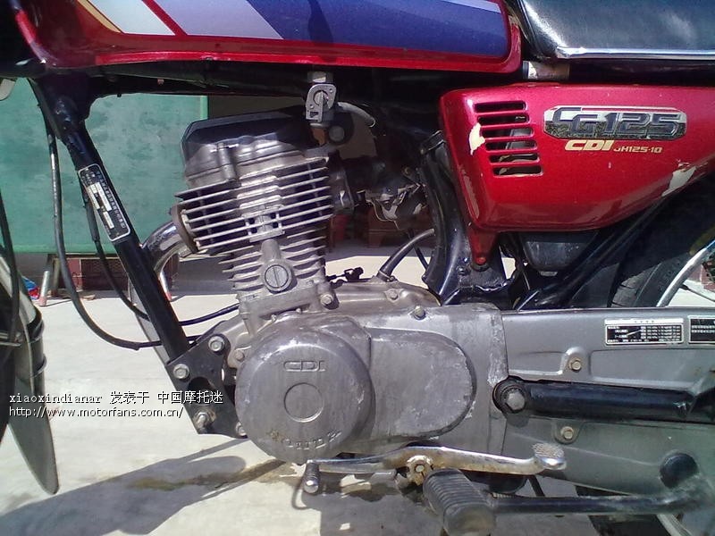 就要到报废期的嘉陵本田CG125 - 嘉陵摩托 - 摩