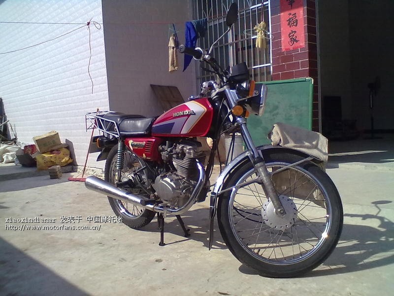 就要到报废期的嘉陵本田CG125 - 嘉陵摩托 - 摩