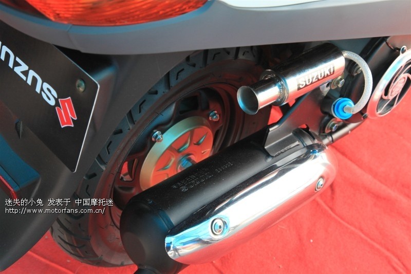 铃木改装赛 - 豪爵铃木-踏板车讨论专区 - 摩托车