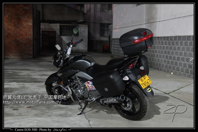 我的GW250成功变身三厢旅行车 GIVI边箱加爱