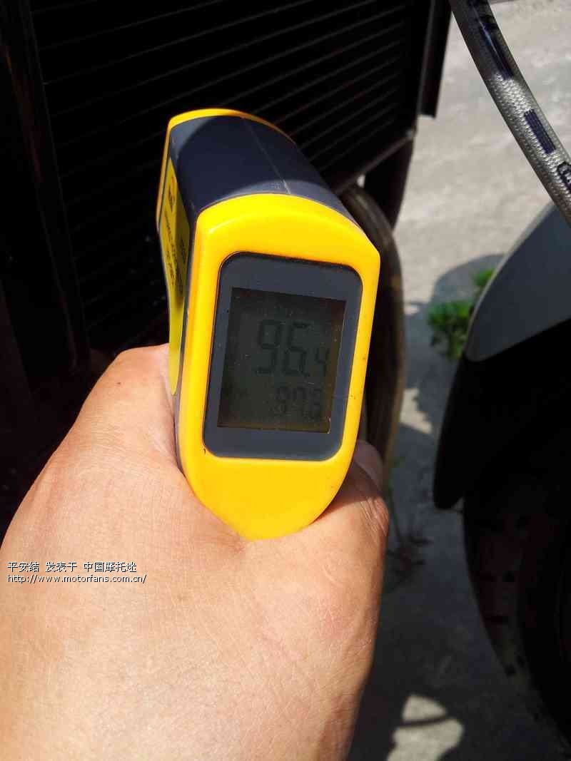 没有机油热交换器跑长途后油温实际测量数据公