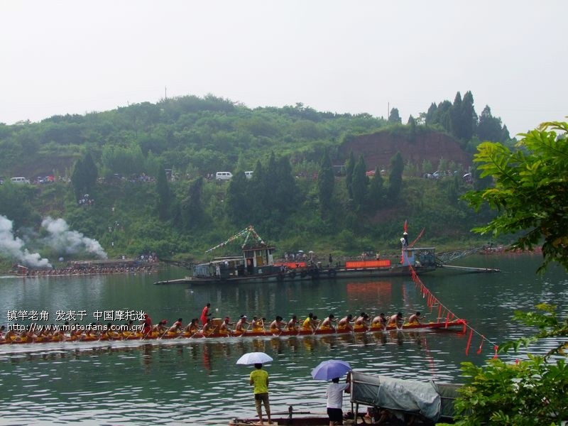 农历五月十五麻阳兰里看龙舟、品美味鲜鹅肉