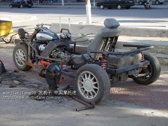 打造超级大排1100CC 照片不断更新中 - 维修改