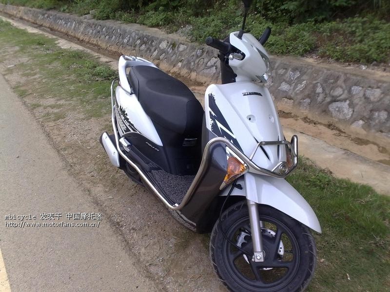 甲鱼中毒,我也晒一下新车! - 五羊本田-踏板车讨