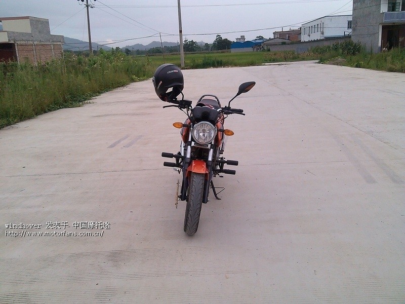大阳枭锋150加装护杠 - 维修改装 - 摩托车论坛