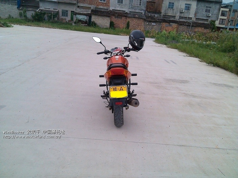 大阳枭锋150加装护杠 - 维修改装 - 摩托车论坛