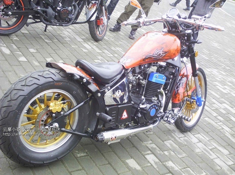 2N想改2合1排气管,接口怎么做? - 大地鹰王 - 摩