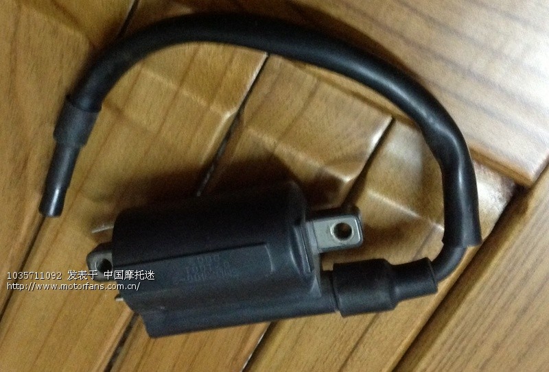 我的弯梁车在没有火花塞帽时跳火能启动,是何