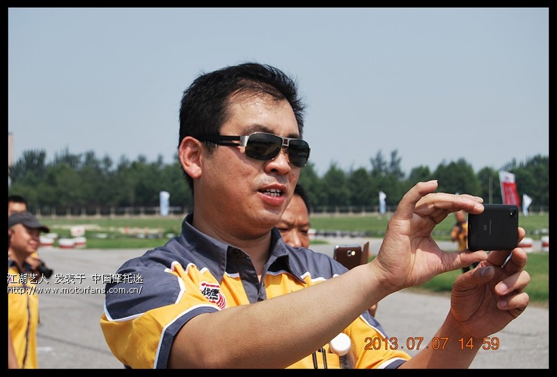 7月5日--8日参加新大洲本田赛道培训西安站赛