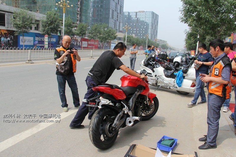 隆鑫无极LX650交车仪式盛况~! - 北京摩友交流
