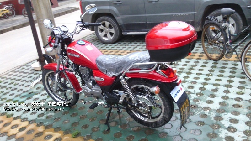 新买的豪爵宝逸150-11,北京第一辆 - 豪爵铃木