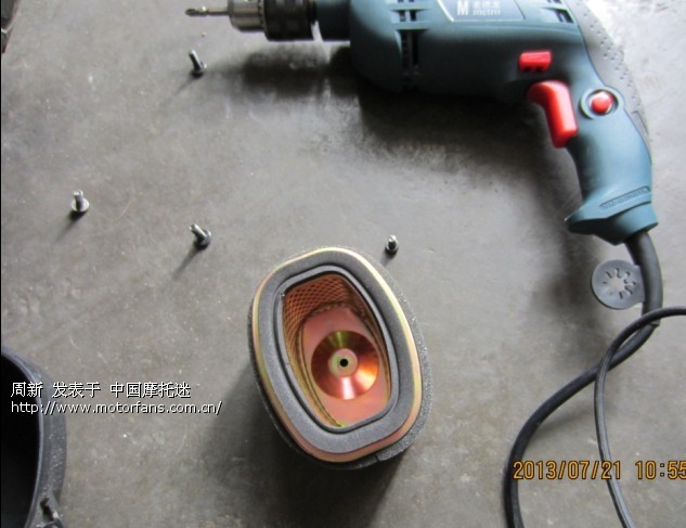 海王星换机油 吹空滤 - 豪爵铃木-踏板车讨论专