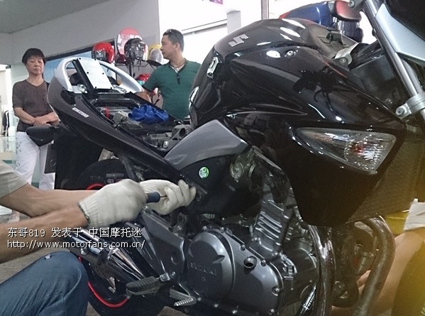 GW换空气滤芯 - 豪爵铃木-骑式车讨论专区 - 骊