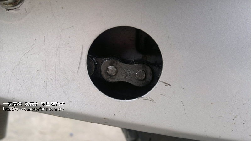 看看我的弯梁链条松紧度与调节的程度 - 弯梁世