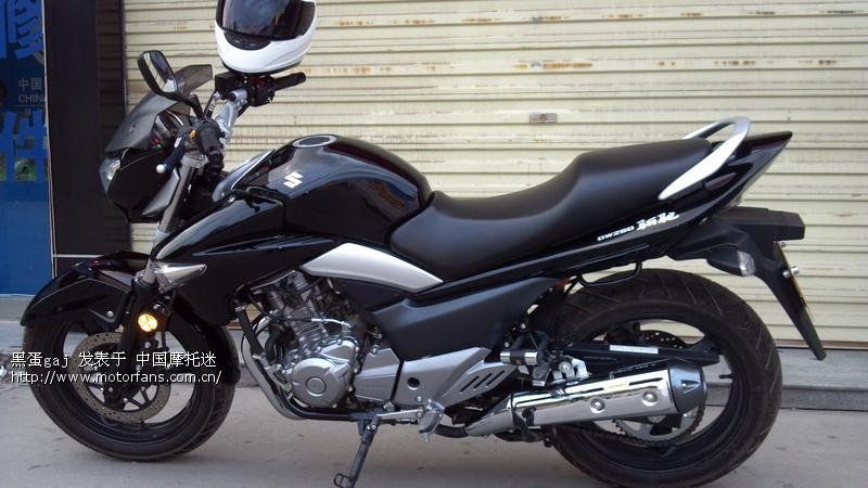 想给GW250安装风挡请进 - 豪爵铃木-骑式车讨