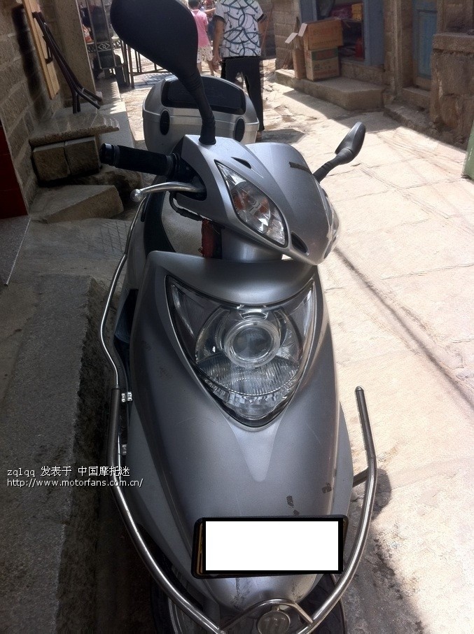 新优悦改大灯开始 大虾来指导 - 五羊本田-踏板