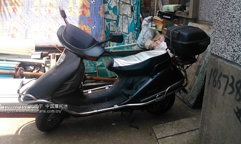 几代人的梦想之踏板摩托车