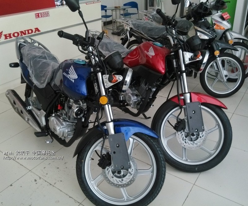 8.1日入手新锋翼 - 五羊本田-骑式车讨论专区 -