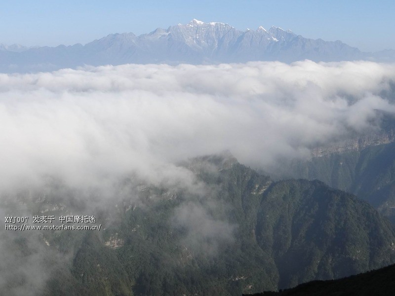 第一次独行牛背山,平安归来,险! - 重庆摩友交流