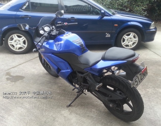 晒晒新入手的川崎NINJA 250R 小忍者 - 进口品