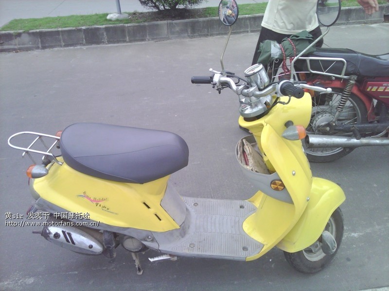 老爷爷的踏板车~~高手进来鉴定下 - 踏板论坛 