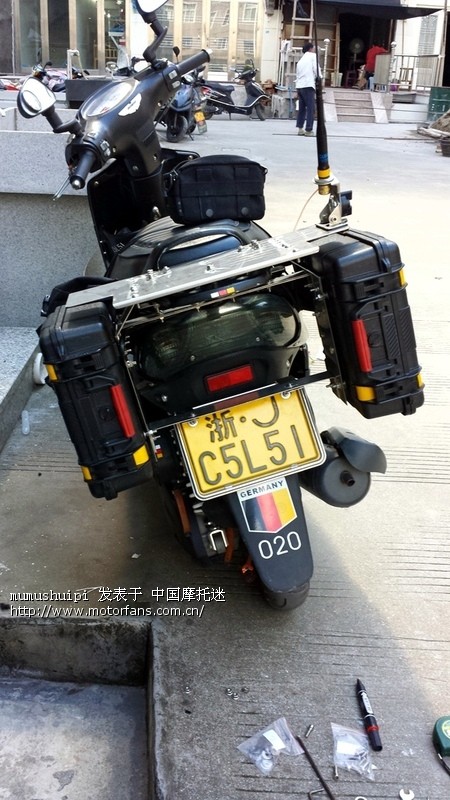 又重新制作了边厢架子~今天已完工 - 踏板论坛