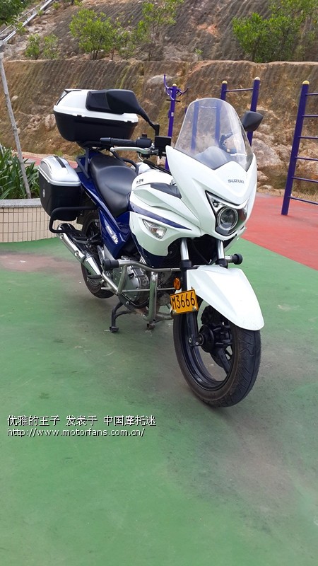 GW250S装上竞技杠!上图 - 豪爵铃木-骑式车讨论专区 - 骊驰GW250 - 摩托车论坛 - 中国第一摩托车论坛 - 摩旅进行到底!