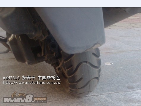 超人 前后轮胎都换了,感觉稳当多了。不需任何