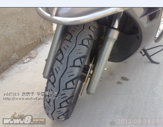 超人 前后轮胎都换了,感觉稳当多了。不需任何