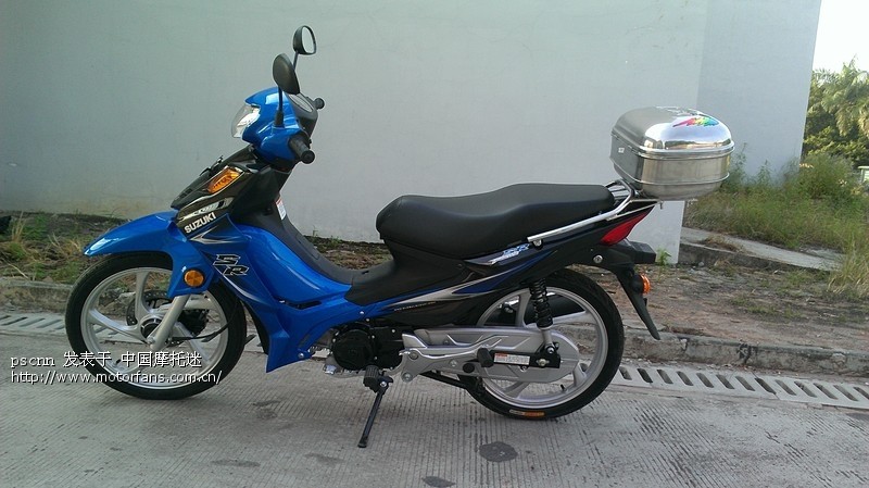新手晒晒新代步机车--弯梁铃木畅迪FW110 - 广