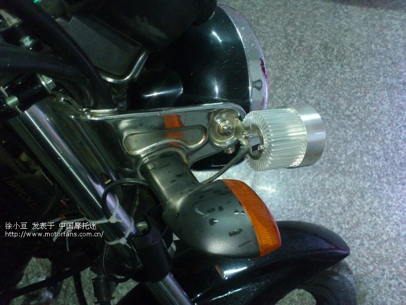 加装LED补助近光灯 - 雅马哈 - 摩托车论坛 - 中